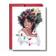 “All of the Lights” Christmas card from Veronica Marché